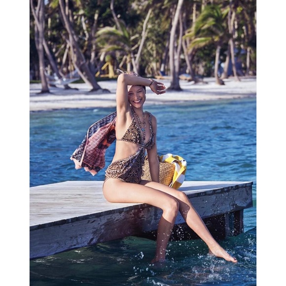 Zimmermann Ruffled Tali Cutout Swimsuit - Picture 4 of 8